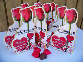 Palmer Chocolate Bachelor Rose 11 Packages 66 pieces &quot;Will You Accept this Rose&quot; - £9.49 GBP