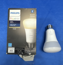 Philips Hue White Ambiance A19 Single Bulb (800 lm) - $14.84