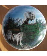 Ceramic cabinet Knobs Knob  Wolf Pack #6 WILDLIFE wolves - $7.26 CAD
