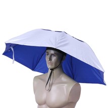 55/65/69/95cm Portable Rain Umbrella Hat Foldable Outdoor Fishing Anti- Waterpro - £39.80 GBP