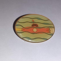 Vintage Submarine Under The Sea Pin Back Brooch 1&quot; - £5.53 GBP