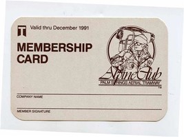 Palm Springs Aerial Tramway Alpine Club Membership Card  - $13.86