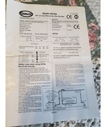 Sioux Model 5979A Pencil Air Die Grinder ***Operator Instructions ONLY ** - $7.91