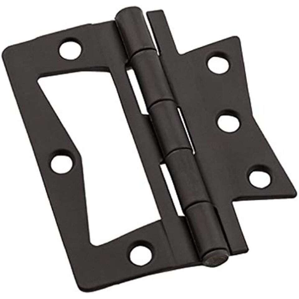 National Hardware 3 in. L Oil Rubbed Bronze Door Hinge 2 pk - $19.11