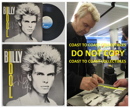 Billy Idol signed Don&#39;t Stop album vinyl LP COA exact proof autographed - £371.80 GBP