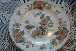 “Wedgwood” Eastern Flowers TKD 426  VINTAGE CHINA luncheon plate 8 1/4&quot;   - $29.69