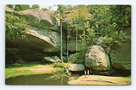 Spires in Shawnee National Forest Illinois IL UNP Chrome Postcard  L16 - £3.91 GBP