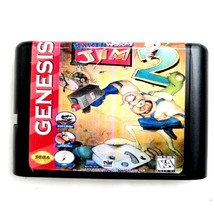 Earth Worm Jim 2 16 bit MD Game Card Sega Mega Drive / Genesis - $11.99