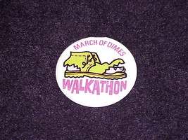 March of Dimes Walkathon Promotional Tab - $4.95