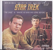 Star Trek V The Cage, Where No Man Has Gone Before Tv Soundtrack - £3.95 GBP