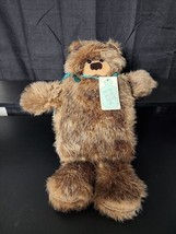 Woof &amp; Poof Hot Bots Hot Water Bottle Bear With Blue Ribbon New With Tag Vintage - £31.86 GBP