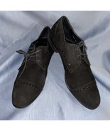 Cole Haan Black Suede Oxford Shoes GRAMERCY CAP #203 4 H, Women Size 10 b - $66.72 CAD