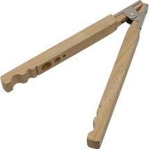 Ring Holder Tool Hand Clamp Wooden Grinding Handle Jewelry Making Hand Tool - £6.04 GBP