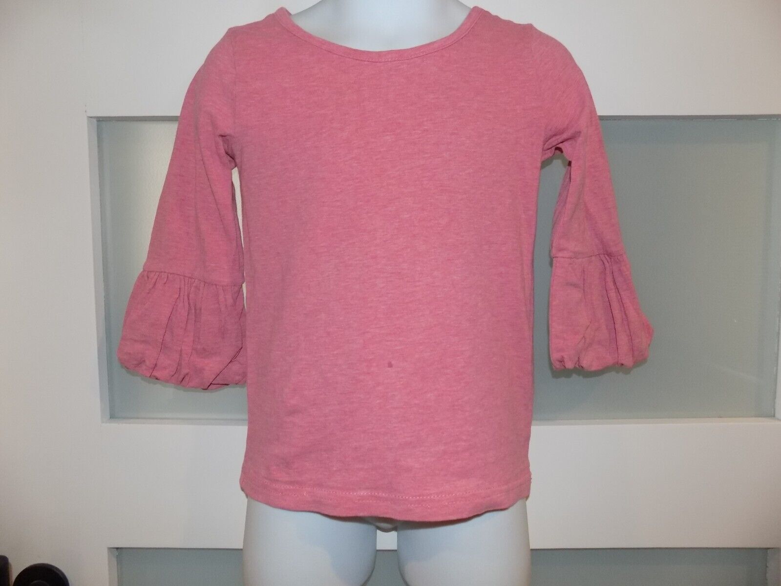 Matilda Jane Red Heathered Puffer Tee Shirt Size 2 Girl&#39;s READ BELOW - $10.80