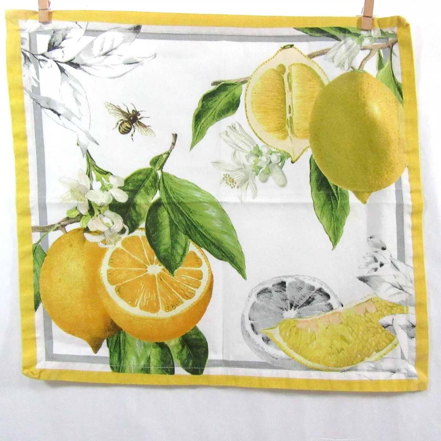 Williams-Sonoma Meyer Lemon 6-PC Dinner Napkin Set - £23.15 GBP