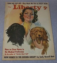 Liberty Magazine August 6, 1938 Jack Benny - £9.54 GBP