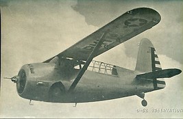 O-52 OBSERVATION vintage WWII-era US Army/Navy plane 5" x 8" photo card - £7.88 GBP