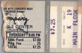 Bad Company Ticket Stub May 8 1979 Norman Oklahoma - $34.64