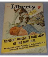 Liberty Magazine March 12, 1938 President Roosevelt - $219.52 MXN