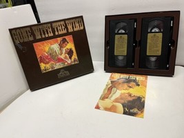 Gone With The Wind MGM VHS 2 Tape Box Set Deluxe Edition With Booklet - £7.77 GBP
