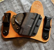 Cross Breed Super Tuck Smith &amp; Wesson Shield Right Hand Holster IWB Leather - £38.14 GBP