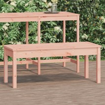 Garden Bench 109x44x45 cm Solid Wood Douglas - £36.13 GBP