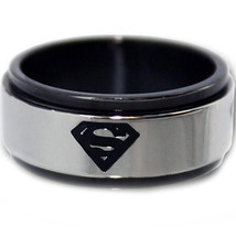 coi Jewelry Tungsten Carbide Superman Ring - TG2966(Size:US12)  - $29.99