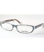 ALEK PAUL AP2054 06 Light Teal Brown White UNIQUE Hand Made EYEGLASSES 5... - $177.20