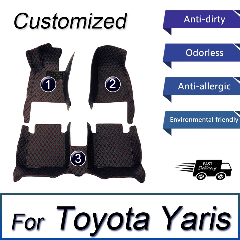 Car Floor Mats For Toyota Yaris Hybrid Mazda2 Hybrid MXPH11 2021 2022 2023 - $52.88+