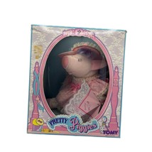 Vintage Tomy Plush Pretty Piggies 1990 &quot;Pammy the Singer&quot; NIB New Stuffed Animal - £31.37 GBP