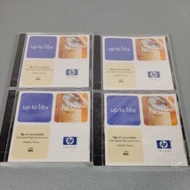 Hp - CD-R Bundle Up To 16x High Speed/ High Performance - Factory Sealed Vtg!! - £6.56 GBP