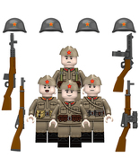 4pcs WW2 Soviet Infantry Soldiers Minifigures Minifigs Toy Gift - €14,59 EUR 4pcs WW2 Soviet Infantry Soldiers Minifigures Minifigs Toy Gift - €14,59 EUR