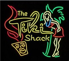 New The Tiki Shack Light Lamp Poster Bar Beer Neon Sign 24&quot;x20&quot;  - £220.17 GBP