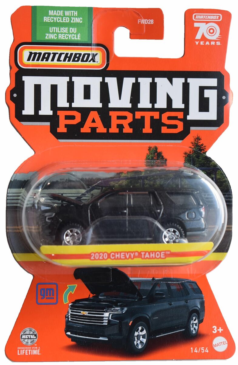 Matchbox 2020 Chevy Tahoe, Moving Parts 14/54 - $41.16 Matchbox 2020 Chevy Tahoe, Moving Parts 14/54 - $41.16