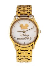 Disney Golden Ears Men&#39;s Gold-Plated Retirement Watch Rare Collectible! - £189.92 GBP