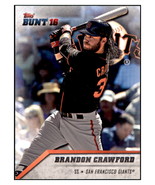 2016 Topps Bunt Brandon Crawford  San Francisco Giants #28 Baseball card... - $1.45