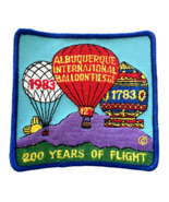 1983 Albuquerque International Balloon Fiesta Patch 200 years of Flight - £11.65 GBP