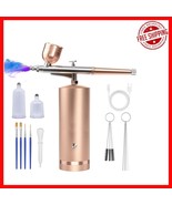 Comprehensive High-Pressure Airbrush Set with 60min Battery – Art Redefined - $891.17 MXN