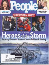 Heroes of the Superstorm Sandy @ People Magazine NOV 2012 - £3.91 GBP