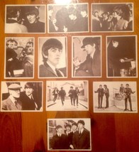 The Beatles Topps 1964 A Hard Days Night Lot of 11 Cards USA - $18.50