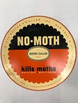 Vintage No Moth Can Kills Moths Reefer Galler New York Advertising 1950 - £9.39 GBP
