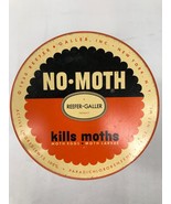 Vintage No Moth Can Kills Moths Reefer Galler New York Advertising 1950 - $228.47 MXN