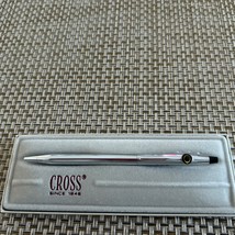 Vintage Cross Chrome Pen CBS Engraved with Box 3502 New - $547.14 MXN