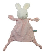 An item in the Baby category: Bunnies By The Bay Bunny Rabbit Polka Dot Security Blanket Lovey Knotted Pink