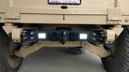 Dual Reverse Backup Sq Led Lights Military Fits Humvee Back Up M998 H1 H-1 - £43.78 GBP