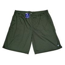 Champion Jersey Shorts Mens Size 4XL Olive Green Athletic Big &amp; Tall - £13.39 GBP