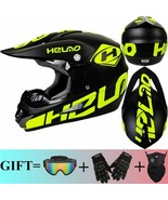 Motor Bike Cross Racing Motorcycle Helmet Safety Enduro Capacete Motorra... - $203.97 CAD