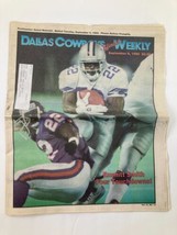 Dallas Cowboys Weekly Newspaper September 9 1995 Vol 21 #13 Emmitt Smith - $13.25
