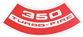 Chevy Camaro CHEVY II Impala Nova 350 Turbo Fire Turbo-Fire Decal Without HP - £15.52 GBP