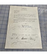Antique Letter First Baptist Church Port Neches Texas Signed Pastor W.H.... - €16,20 EUR
